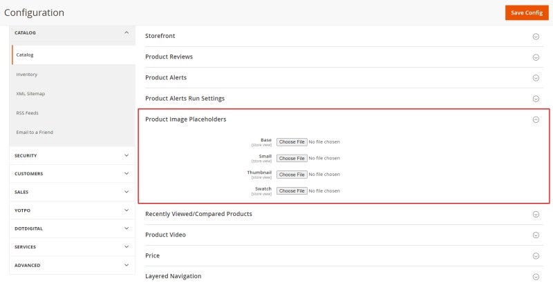 How To Upload Product Image Placeholder In Magento 2 