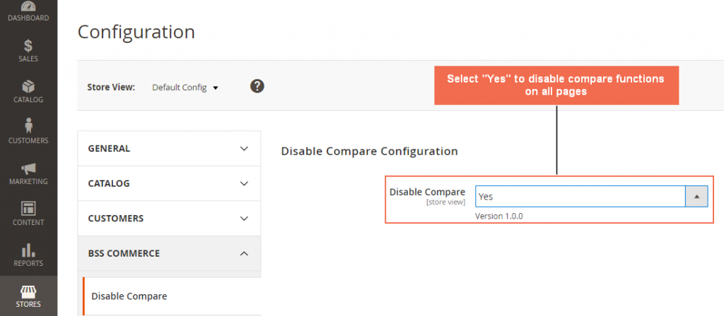 Magento 2 Disable Compare Extension Free at Australia